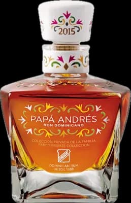 Bouteille de spiritueux : Papá Andrés 2015 de la marque Brugal