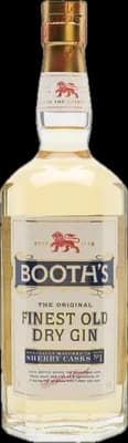 Bouteille de spiritueux : Dry Gin Sherry Casks de la marque Booth's