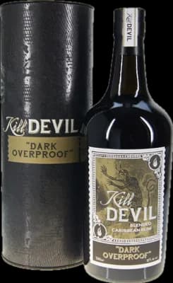 Bouteille de spiritueux : Dark Overproof de la marque Kill Devil