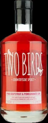 Bouteille de spiritueux : Pink Grapefruit & Pomegranate Gin de la marque Two Birds