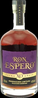 Bouteille de spiritueux : XO Extra Añejo de la marque Ron Espero
