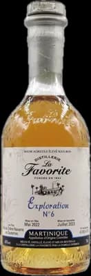 Bouteille de spiritueux : Exploration N°6 de la marque La Favorite