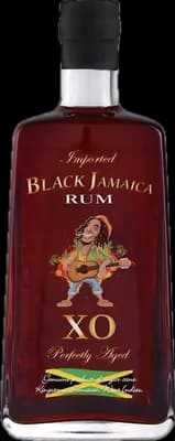 Bouteille de spiritueux : Black Jamaica Rum XO de la marque F&G SRL