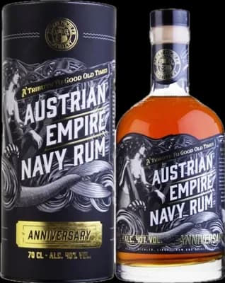 Bouteille de spiritueux : Anniversary de la marque Austrian Empire Navy Rum