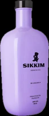 Bouteille de spiritueux : Bilberry de la marque Sikkim Gin