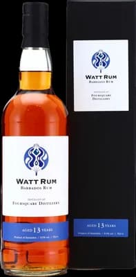 Bouteille de spiritueux : Barbados Rum de la marque Foursquare