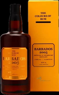 Bouteille de spiritueux : Barbados No. 2 de la marque Foursquare