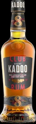 Bouteille de spiritueux : Club 8 Years de la marque Grand Kadoo