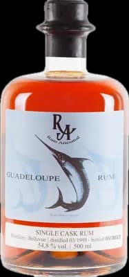 Bouteille de spiritueux : Guadeloupe Rum de la marque Rum Artesanal