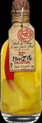 Bouteille de spiritueux : Breiz'île Collection - Piment Gingembre de la marque Breiz’île