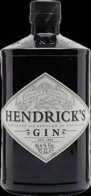 Bouteille de spiritueux : Gin de la marque Hendrick's