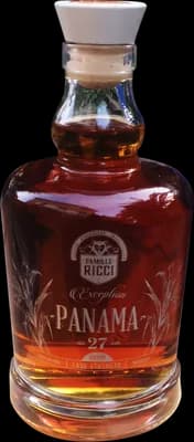 Bouteille de spiritueux : Exception Panama 27 ans de la marque Famille Ricci