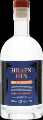 Bouteille de spiritueux : Gin Valhalla de la marque Hrafn