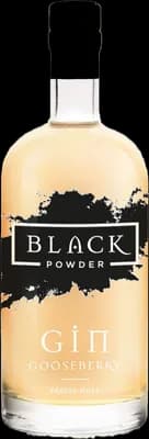 Bouteille de spiritueux : Gooseberry Gin de la marque Black Powder