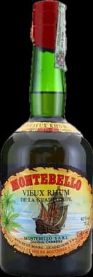 Bouteille de spiritueux : Vieux Rhum de la marque Montebello