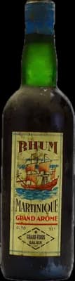 Bouteille de spiritueux : Martinique Rhum Grand Arôme Grand-Fonds Galion 1960s de la marque Le Galion