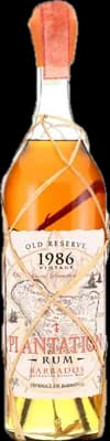 Bouteille de spiritueux : Old Reserve 1986 Vintage Barbados de la marque Plantation