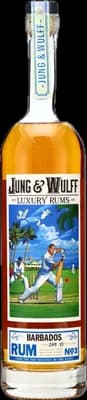 Bouteille de spiritueux : Barbados Luxury Rum No.3 de la marque Jung & Wulff