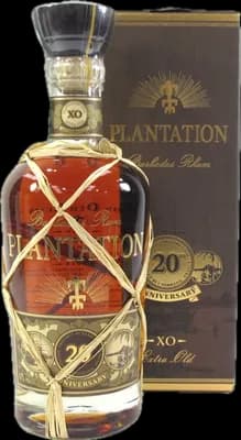 Bouteille de spiritueux : Extra Old XO 20th Anniversary de la marque Plantation
