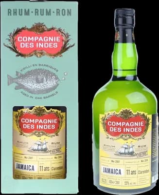 Bouteille de spiritueux : Jamaica de la marque Monymusk