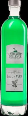 Bouteille de spiritueux : Lagon Vert de la marque Habitation Bellevue