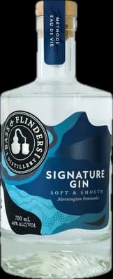 Bouteille de spiritueux : Signature Gin Soft & Smooth de la marque Bass & Flinders Distillery