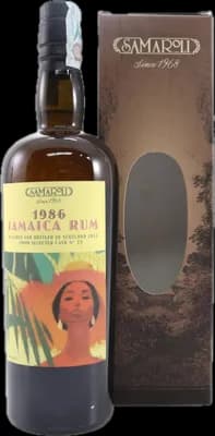 Bouteille de spiritueux : Jamaica Rum de la marque Samaroli
