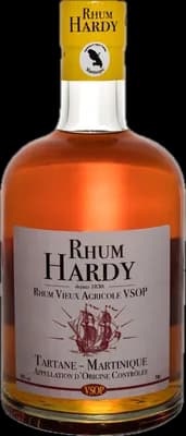 Bouteille de spiritueux : Rhum Vieux Agricole VSOP de la marque Hardy