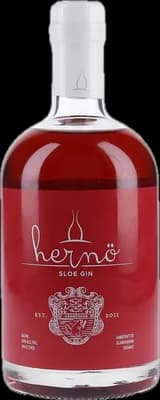 Bouteille de spiritueux : Sloe Gin de la marque Herno