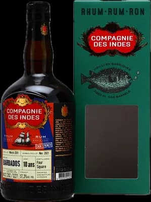 Bouteille de spiritueux : Barbados de la marque Foursquare