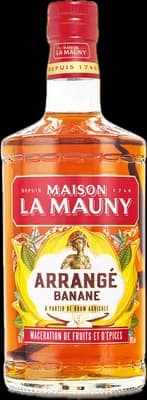 Bouteille de spiritueux : Arrangé Banane de la marque Maison La Mauny