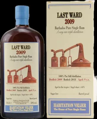 Bouteille de spiritueux : Last Ward de la marque Mount Gay