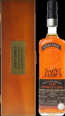 Bouteille de spiritueux : Single Cask de la marque Saint James