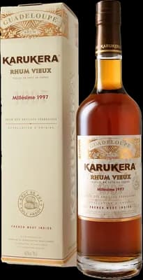 Bouteille de spiritueux : Millésime de la marque Karukera
