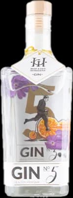 Bouteille de spiritueux : Gin NO. 5 – Mandarine & Rosmarin de la marque Inge & der Honigbär