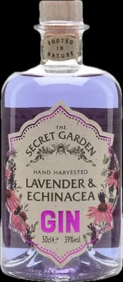 Bouteille de spiritueux : The Lavender and Echinacea Gin de la marque Secret Garden
