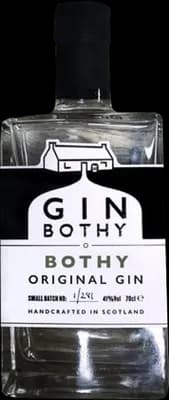 Bouteille de spiritueux : Original Gin de la marque Gin Bothy