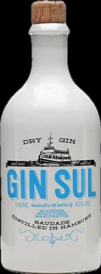 Bouteille de spiritueux : Gin  Dry Gin de la marque Sul
