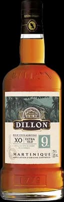 Bouteille de spiritueux : Vieux Agricole XO 9 ans de la marque Dillon