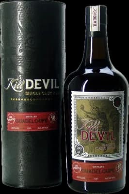 Bouteille de spiritueux : Guadeloupe de la marque Kill Devil