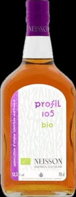 Bouteille de spiritueux : Profil 105 bio de la marque Neisson
