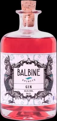Bouteille de spiritueux : Balbine Gin de la marque Balbine Spirits