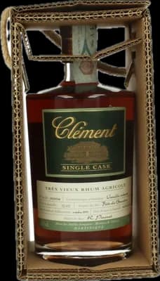 Bouteille de spiritueux : Single Cask Vanille Intense de la marque Clément