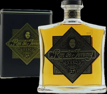 Bouteille de spiritueux : XXXO Solera 27 de la marque Ron de Jeremy