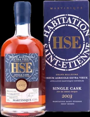 Bouteille de spiritueux : Single Cask (MEB 2020) de la marque Distillerie du Simon