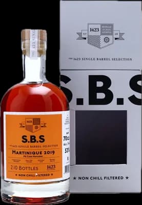 Bouteille de spiritueux : Martinique 2019 PX Cask Matured de la marque S.B.S