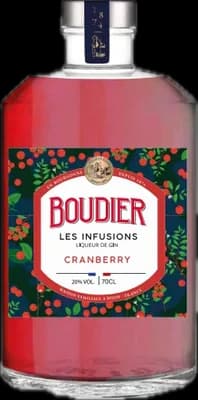 Bouteille de spiritueux : Gin Infusion - Cranberry de la marque Gabriel Boudier