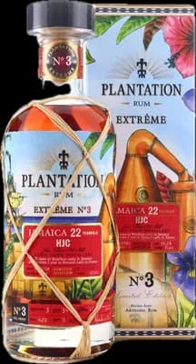 Bouteille de spiritueux : Extreme N°3 Jamaica 22 Years Old HJC de la marque Plantation