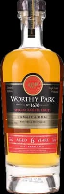 Bouteille de spiritueux : Special Barrel Series de la marque Worthy Park