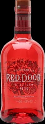 Bouteille de spiritueux : Gin de la marque Red Door